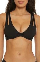 Becca Modern Edge Underwire Bikini Top at