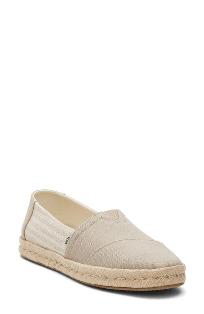 TOMS Alpargata Rope Espadrille 2.0 Shoe Natural/Beige at Nordstrom,