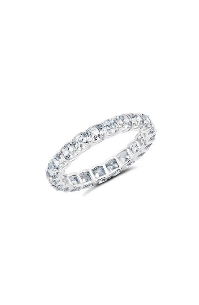 Crislu Cubic Zirconia Eternity Ring Platinum at Nordstrom