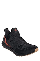 adidas Ultraboost 1.0 Running Sneaker Black/Black/Solar Red at Nordstrom,