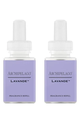 PURA x Archipelago 2-Pack Smart Diffuser Fragrance Refills in Lavender at Nordstrom