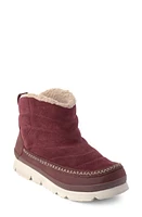 Manitobah Pacific Puffer Waterproof Boot Burgundy at Nordstrom,