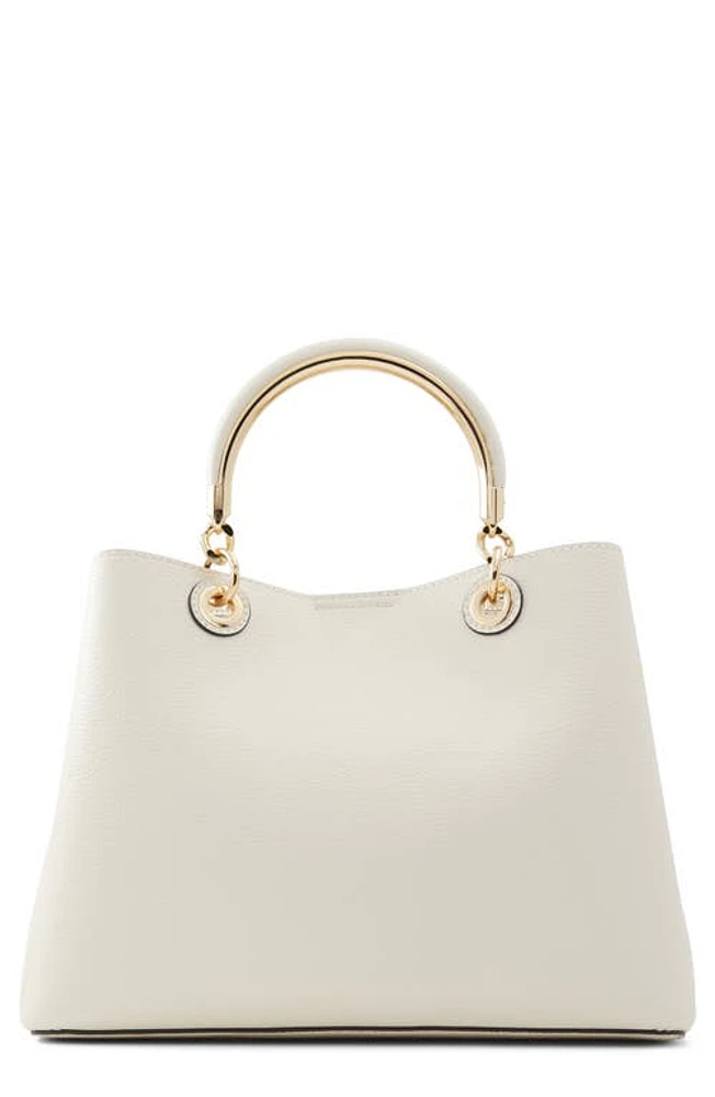 ALDO Surgoinee Faux Leather Tote in Bone at Nordstrom