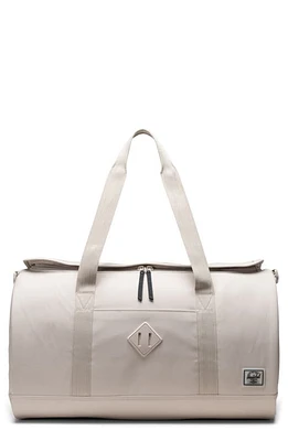 Herschel Supply Co. Heritage Water Resistant Recycled Polyester Duffle Bag in Moonbeam Tonal at Nordstrom