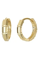 Bony Levy 14K Gold Segmented Huggie Hoop Earrings in 14K Yellow Gold at Nordstrom