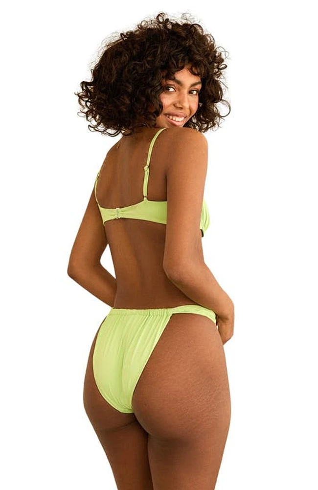 Dippin Daisys Primrose Underwire Bikini Top Green Tea at Nordstrom,