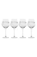 Juliska Chloe Set of 4 Stem Wine Glasses Gift Box in Clear at Nordstrom