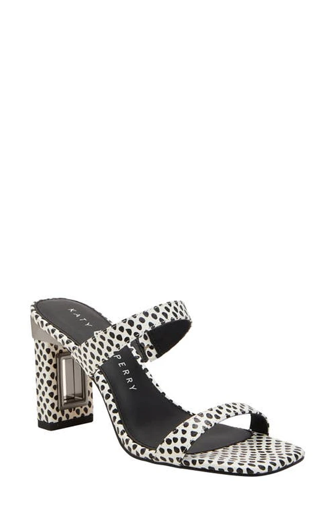 Katy Perry The Hollow Heel Sandal Black White Multi at Nordstrom,