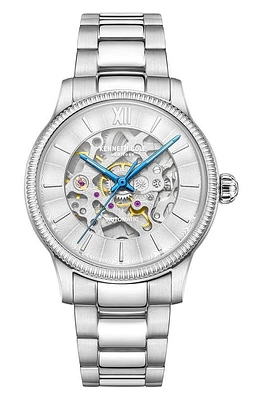 Kenneth Cole Automatic Bracelet Watch, 36mm in Silver at Nordstrom