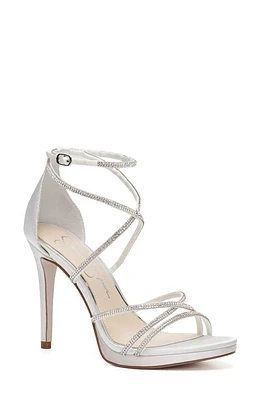 Jessica Simpson Jaeya Ankle Strap Sandal White at Nordstrom,