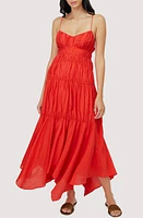 Lost + Wander Hidden Oasis Sleeveless Maxi Dress Red at Nordstrom,