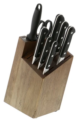 ZWILLING Pro 9-Piece Knife Block Set in Stainless Steel at Nordstrom