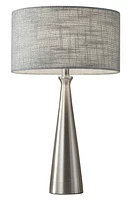 ADESSO LIGHTING Linda Table Lamp in Brushed Steel at Nordstrom