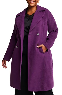 Estelle Violet Sky Double Breasted Coat at Nordstrom,