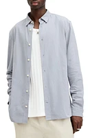 AllSaints Lovell Slim Fit Button-Up Shirt at Nordstrom,