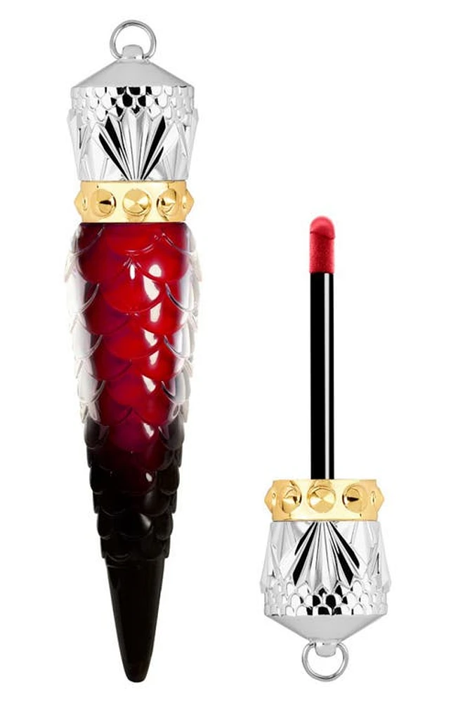 Christian Louboutin Matte Fluid Lip Color in Rouge Louboutin at Nordstrom