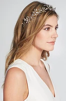 Brides & Hairpins Daphne Crystal Halo & Sash in 14 K Gold at Nordstrom