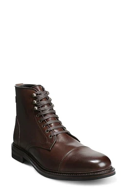 Allen Edmonds Landon Lace-Up Cap Toe Boot Mahogany Leather at Nordstrom,