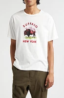 Bode Buffalo Cotton Graphic T-Shirt Cream at Nordstrom,