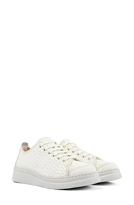 Camper Runner Up Perforated Sneaker White Natural at Nordstrom,