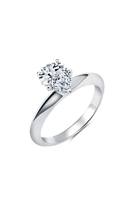 Crislu Pear Cut Cubic Zirconia Ring in Platinum at Nordstrom, Size 7 Us