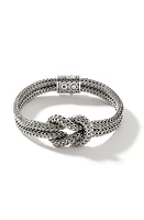 John Hardy Classic Chain Knot Layered Rope Bracelet in Silver at Nordstrom