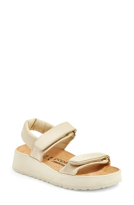 Birkenstock Theda Wedge Sandal Ecru at Nordstrom,