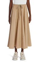 Moncler Cotton Midi Skirt Croissant at Nordstrom, Us