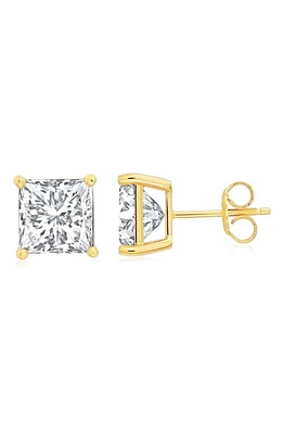 Crislu Men's Cubic Zirconia Stud Earrings in Pearl/Ivory at Nordstrom