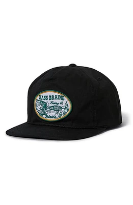 Brixton Bass Brains Snapback Baseball Cap in Black at Nordstrom