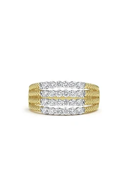 LAGOS Superfine Signature Caviar Diamond Ring in Gold at Nordstrom, Size 7