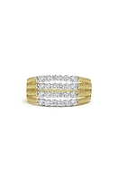 LAGOS Superfine Signature Caviar Diamond Ring in Gold at Nordstrom, Size 7