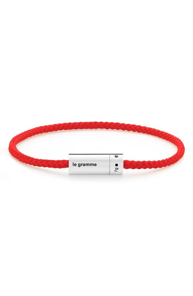 le gramme 7G Nato Polished Sterling Silver Cable Bracelet at Nordstrom