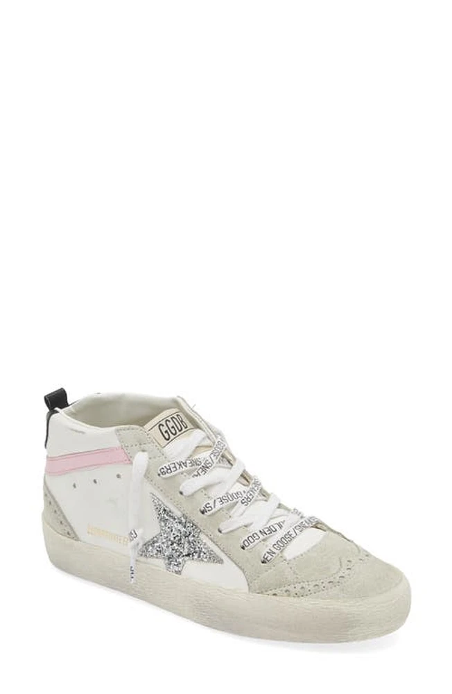 Golden Goose Mid Star Sneaker White/Multi at Nordstrom,