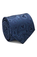 Cufflinks, Inc. Mickey Paisley Silk Tie in Navy at Nordstrom, Size Regular