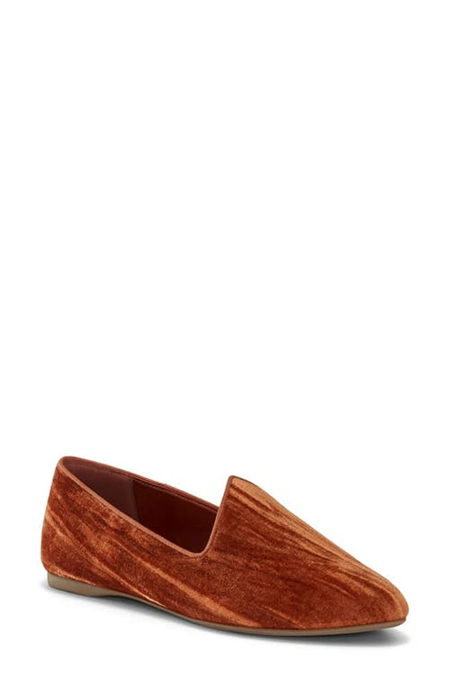 Birdies Heron Emboridered Velvet Loafer in Carnelian at Nordstrom, Size 8