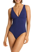 Sea Level Panel Line Multifit One-Piece Swimsuit at Nordstrom, Us