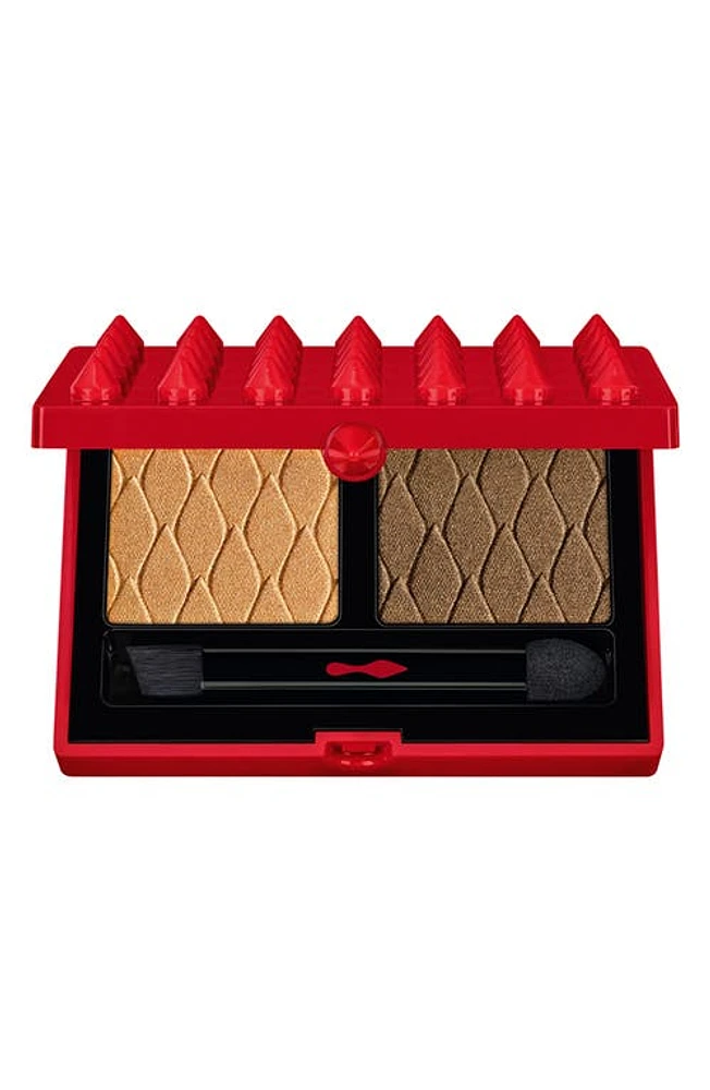 Christian Louboutin Abracadabra Le Duo Eyeshadow Palette in Lady Khaki at Nordstrom