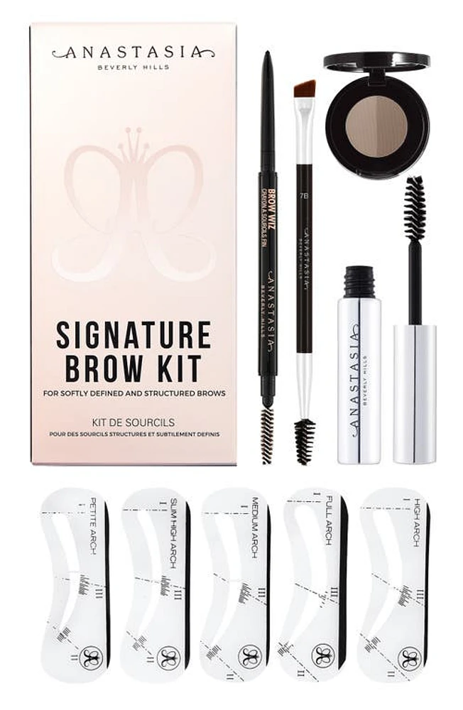 Anastasia Beverly Hills Signature Brow Kit in Medium Brown at Nordstrom