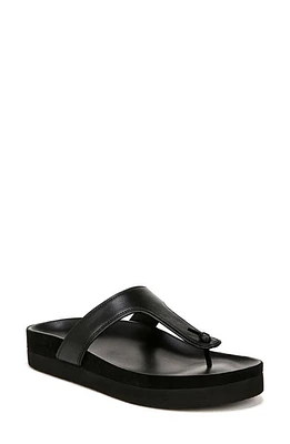 Vince Frankie Platform Flip Flop in Black at Nordstrom, Size 11