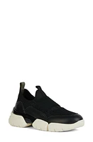 Geox Adacter Water Resistant Slip-On Sneaker Black at Nordstrom,