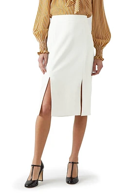 LK Bennett Sky Pencil Skirt in Ivory at Nordstrom, Size 12 Us