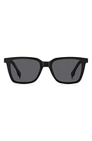 BOSS 53mm Square Sunglasses in Black at Nordstrom