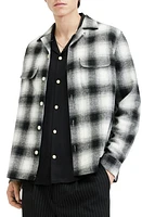 AllSaints Fortunado Plaid Relaxed Fit Button-Up Shirt at Nordstrom,