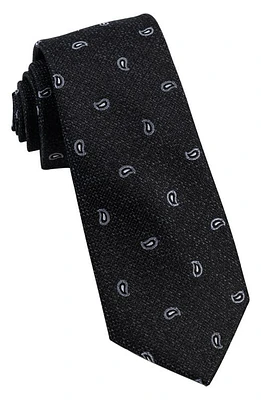 W. R.K Paisley Silk Tie in Black at Nordstrom