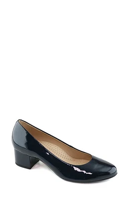 Marc Joseph New York Broad Street Patent Leather Pump Navy Soft at Nordstrom,