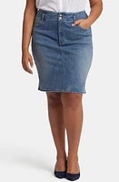 NYDJ Hollywood High Waist Denim Pencil Skirt Rockie at Nordstrom,