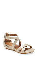 Comfortiva Melody Sandal in Platino Leather at Nordstrom, Size 9.5