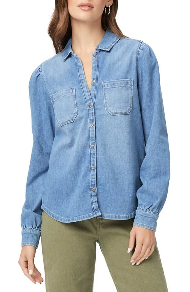 PAIGE Belize Denim Shirt in Prescott at Nordstrom, Size X-Small