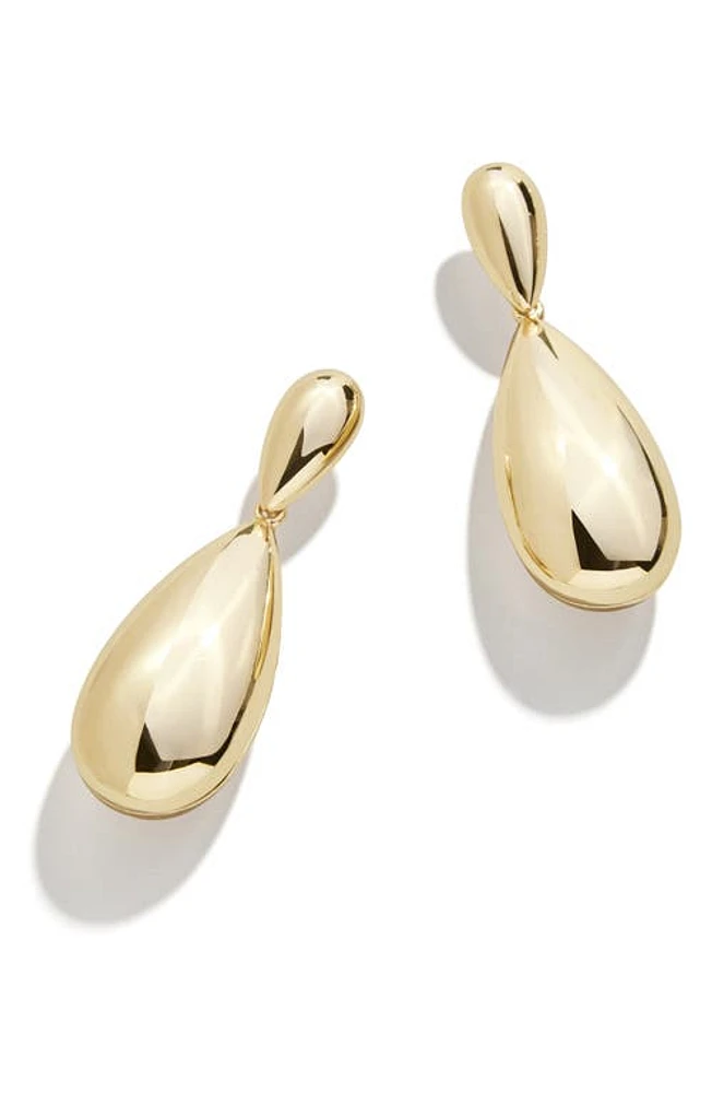 BaubleBar Two Station Teardrop Earrings in Gold at Nordstrom